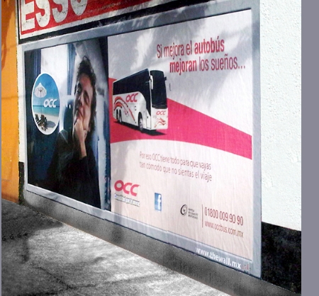 Campaña de OCC en una barda.